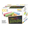 Creative Jungle Táblakréta CREATIVE JUNGLE színes kerek 100 db/doboz