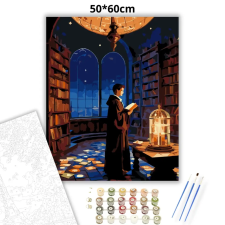 Creative Land Kft Az első varázslat - számfestő készlet – 50×60 cm (Keret nélkül) kreatív és készségfejlesztő