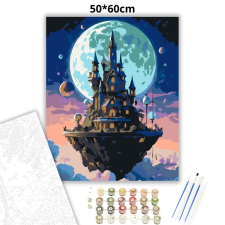 Creative Land Kft Felhők fölött - számfestő készlet – 50×60 cm (Keret nélkül) kreatív és készségfejlesztő