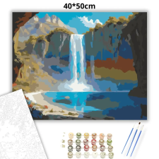 Creative Land Kft Friss lagúna vízesése - számfestő készlet kreatív és készségfejlesztő