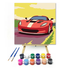 Creative Land Kft Fürge sportkocsi útja - gyerek számfestő készlet kreatív és készségfejlesztő