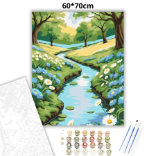 Creative Land Kft Kanyargó patak - számfestő készlet – 60×70 cm (Keret nélkül) kreatív és készségfejlesztő