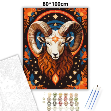 Creative Land Kft Kos csillagjegy - számfestő készlet – 80×100 cm (Keret nélkül) kreatív és készségfejlesztő