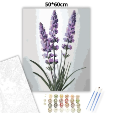 Creative Land Kft Letisztult levendulák - számfestő készlet – 50×60 cm (Keret nélkül) kreatív és készségfejlesztő