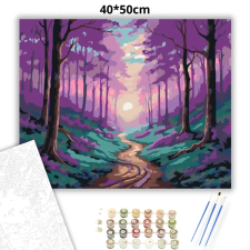 Creative Land Kft Misztikus erdei ösvény - számfestő készlet kreatív és készségfejlesztő