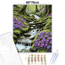 Creative Land Kft Mohos vízmosás - számfestő készlet – 60×70 cm (Keret nélkül) kreatív és készségfejlesztő