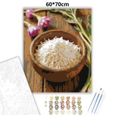 Creative Land Kft Rusztikus tormatál - számfestő készlet – 60×70 cm (Keretre feszítve) kreatív és készségfejlesztő