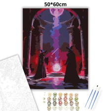 Creative Land Kft Tiltott idézés - számfestő készlet – 50×60 cm (Keretre feszítve) kreatív és készségfejlesztő