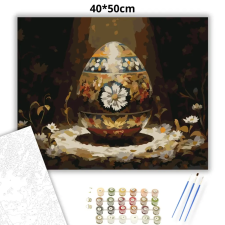 Creative Land Kft Ünnepi hímes tojás - számfestő készlet kreatív és készségfejlesztő