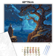 Creative Land Kft Varázskapu - számfestő készlet – 60×70 cm (Keretre feszítve) kreatív és készségfejlesztő