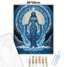 Creative Land Kft Vízöntő csillagjegy - számfestő készlet kreatív és készségfejlesztő