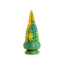 Creature Cocks Monstropus - polipkar dildó - 22cm (sárga-zöld) műpénisz, dildó