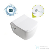 Creavit ELEGANT perem nélküli Függesztett WC beépített hidegvizes csapteleppel EG321-34CB00E-0011