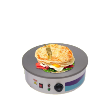  Crepe Maker, állítható hőmérsékleti tartomány, tartós öntöttvas, gyors fűtési teljesítmény, edény