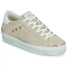 Crime london Rövid szárú edzőcipők DISTRESSED PLATFORM Bézs 37