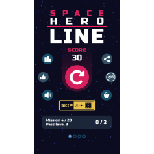 Cristian Manolachi Space Hero Line (PC - Steam Digitális termékkulcs) videójáték