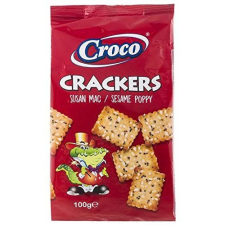 Croco szezám-só-mák ízű kréker 100g csokoládé és édesség