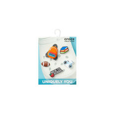 CROCS Cipő kiegészítők JIBBITZ BACK TO SCHOOL 5 PACK Sokszínű Egy méret