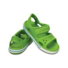 CROCS Crocband gyermek szandál II Parrot Green/Ocean  EU 25-26