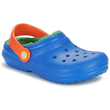 CROCS Klumpák Classic Lined Clog K Kék 32 / 33 gyerek papucs, mamusz