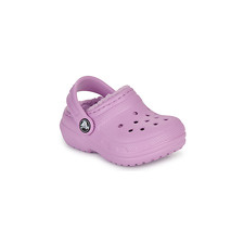 CROCS Klumpák Classic Lined Clog T Lila 23 / 24 gyerek papucs, mamusz