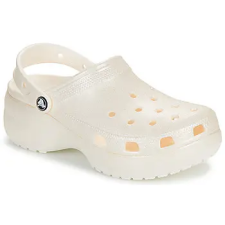 CROCS Klumpák Classic Platform Glitter ClogW Fehér 37 / 38 női papucs
