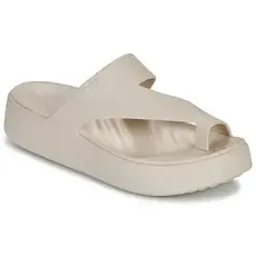 CROCS Papucsok Getaway Platform Toe Loop Bézs 36 / 37