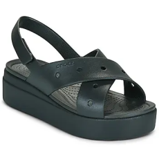 CROCS Szandálok / Saruk BROOKLYN 4U CROSS STRAP SANDAL Fekete 38 / 39