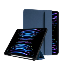 Crong FlexFolio iPad Pro 11" / iPad Air 10.9" Flip tok - Kék (CRG-FXF-IPD112-BLUE) tablet tok