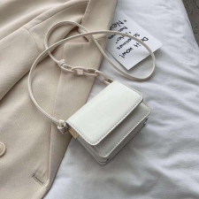  Crossbody táska, Szabadidős női táska fehér kézitáska és bőrönd