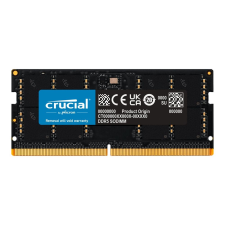 Crucial 32GB / 4800 DDR5 SoDIMM CL40 Notebook RAM (CT32G48C40S5T) memória (ram)