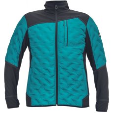  crv_0301059855001 NEURUM SOFTSHELL kabát petrol kék S