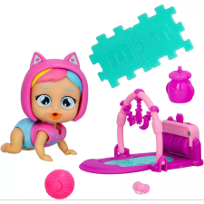 Cry Babies Playtime Millie edtzőterme játékszett 7 darab kiegészítővel (IMC923270) baba