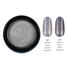 Crystal Nails - CHROMIRROR KRÓM PIGMENTPOR - ULTRAHOLO körömdíszítő