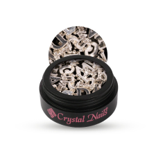Crystal Nails - SIGNATURE DÍSZÍTŐ MIX - EZÜST körömdíszítő