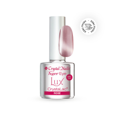 Crystal Nails - TIGER EYE LUX - HEMA FREE CRYSTALAC - ROSE - 4ML - THF lakk zselé