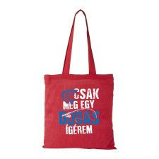 Csak még egy dobás - Bevásárló táska piros ajándéktárgy