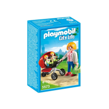 Családi élet iker babakocsi szett playmobil