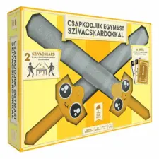  Csapkodjuk egymást szivacs kardokkal - Partijáték társasjáték