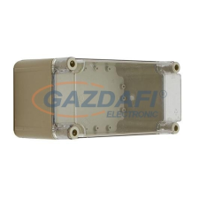 Csatári Plast CSATÁRI PLAST PVT 1530ÁF üres doboz, átlátszó fedél, 150x300x170mm villanyszerelés