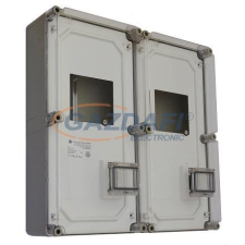 Csatári Plast CSATÁRI PLAST PVT 6060Á-VFm 2x1-3F + vezérlő, 600x600x170mm villanyszerelés