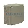 Csatári Plast CSATÁRI PLAST PVT F 3030NÁF üres doboz, bézs fedél, 300x300x170mm