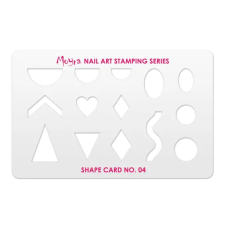 Csatári Plast Kft. Moyra Formakártya No. 02 körömdíszítő