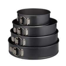 Csatos tepsi tortaforma készlet 4 db-os szett 10024092 konyhai eszköz