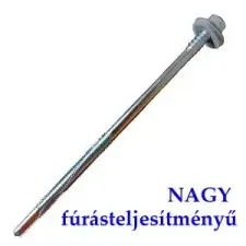 Csavar Szendvicspanel csavar 6,3 / 5,5x150 nagy fúrásteljesítményű EPDM alátéttel barkácsolás, csiszolás, rögzítés