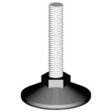 Csavarda Műanyag Szintező Csavar K50/M10x40mm Fek barkácsolás, csiszolás, rögzítés