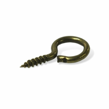  Csavaros akasztó bronz 7x14mm 25gr/cs dekorációs kellék