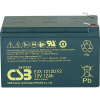 CSB-Battery CSB Battery EVX 12120 EVX12120F2 Ólomakku 12 V 12 Ah Ólom-vlies (AGM) (Sz x Ma x Mé) 151 x 100 x 98 mm 6,35 mm-es laposérintkezős dugó Ciklusálló, (EVX12120F2)