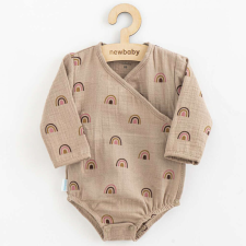 Csecsemő muszlin patentos body New Baby Rainbow kombidressz, body