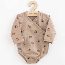 Csecsemő muszlin patentos body New Baby Rainbow, vel. 74 (6-9 h) kombidressz, body